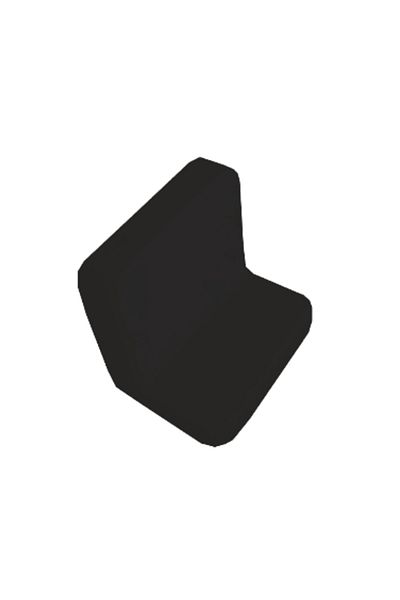 flores Coltar cu masca pentru corp suspendat, negru, 10 buc / set