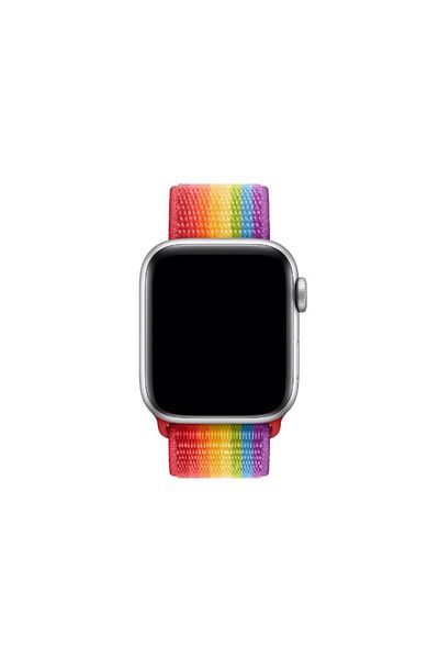 REDz Accessories Sport Strap Compatible With Apple Watch, Textile, Multicolor - 38/40/41 Mm