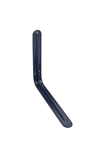 flores Suport pentru raft, lat, negru, 285 x 240 x 37 mm, 24 buc / set