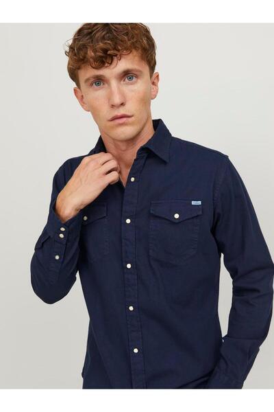 Jack & Jones Jack&Jones Jjesheridan L/s Noos Herrenhemd-12138115