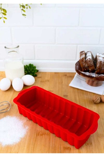 CKM silikon Silicone Baton Cake Mold and Figured 6 Tray Muffin Mold Red Cake Mold