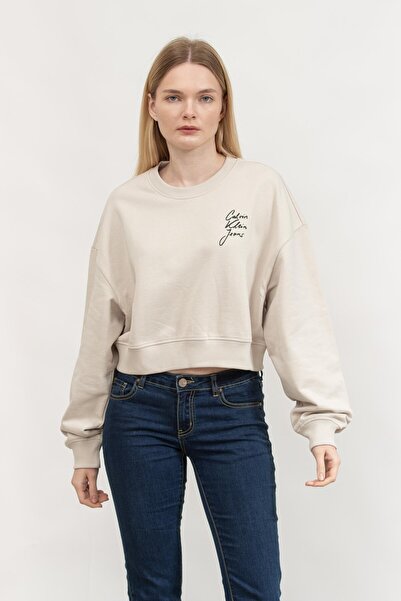 Calvin Klein SCRIPT INSTITUTIONAL CREWNECK