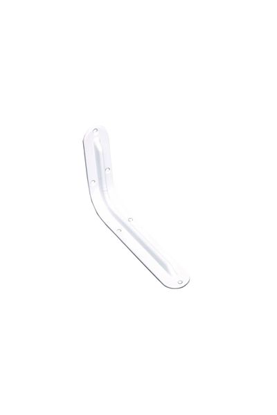 flores Suport pentru raft, lat, alb, 150 x 100 x 30 mm, 24 buc / set