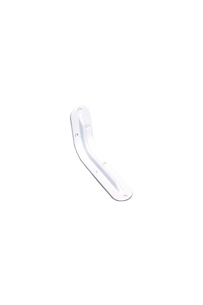 flores Suport pentru raft, lat, alb, 125 x 85 x 30 mm, 24 buc / set
