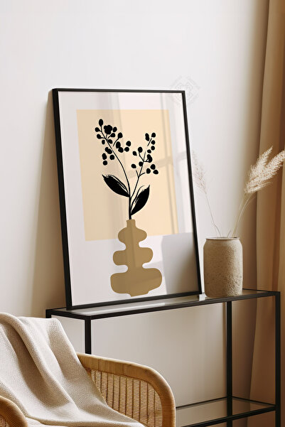 Basquiart Poster din seria Bohemian cu ramă neagră, Nr. tablou: 121