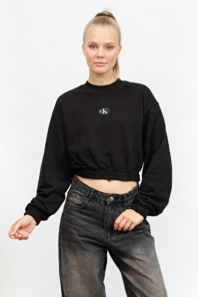 Calvin Klein رقبة دائرية منسوجة