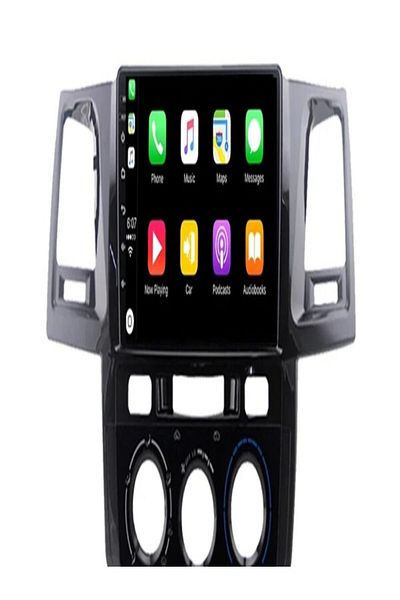 MNT Toyota Fortuner 2007-2015 screen (RAM 2 - ROM 32) supports CarPlay & Android Auto / 1080p resolution