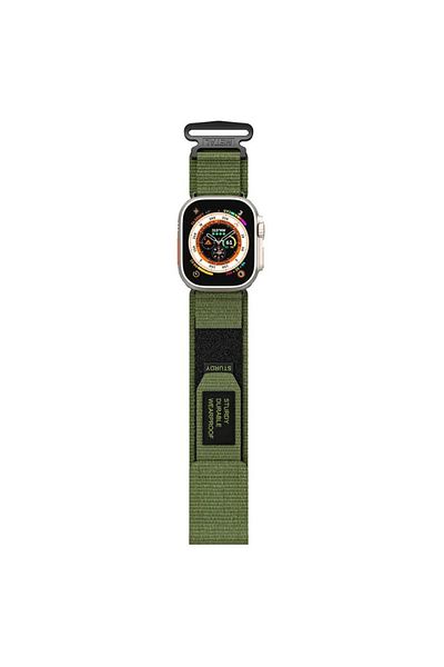 REDz Accessories Sturdy Strap, Hedgehog, Apple Watch, Adjustable, Sport, Green - 38/40/41 Mm