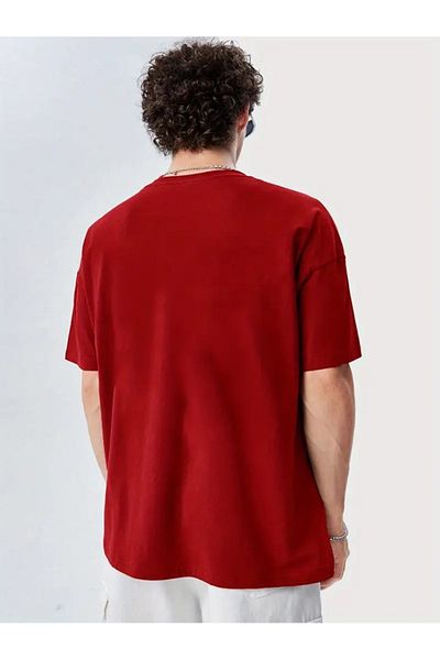 Touz Moda Μπλουζάκι με γοτθικό εμπριμέ Unisex Oversize