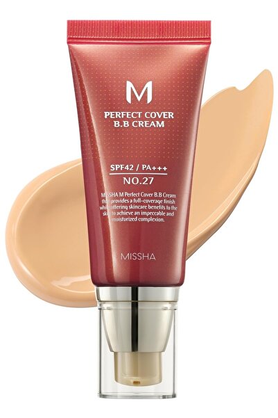 Missha BB крем Missha Perfect Cover SPF 42 PA +++ 27 Honey Beige, 50 мл