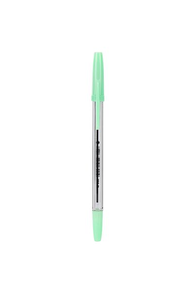 Deli Disposable Ballpoint Pen 0.7mm Pastel Blue Deli