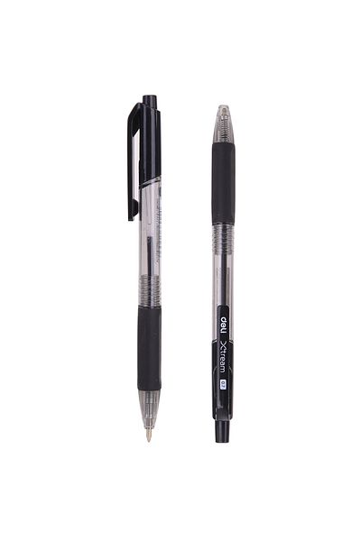 Deli Ballpoint Pen With Mechanism 0.7mm Xtream Black Deli