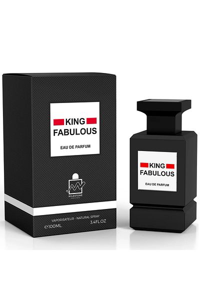 Milestone Unisex Perfume King Fabulous 100ml, Royal Aroma, Notes Of Lavender And Vanilla