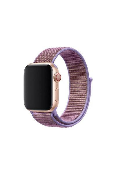 REDz Accessories Sport Strap, Compatible with Apple Watch, Textile, Lilac - 38/40/41 mm