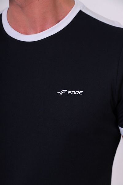 FORE SPORT Ανδρικό αθλητικό κοστούμι Navy Blue Mercerized Crew Neck