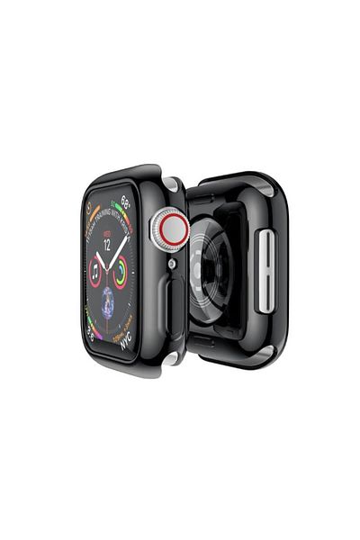 REDz Accessories Full-body Protective Case, Apple Watch, Silicone, Black - Apple Watch 7/8 41mm