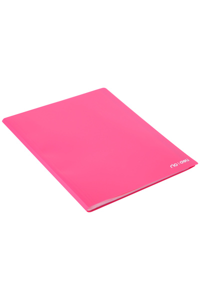 Deli Presentation Folder 100 Sheets Flexible Cover Neon Colors Deli