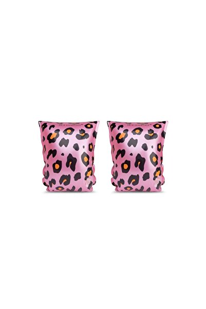 Swim Essentials Rose Gold Leopard Şişme Yüzme Kolluğu 2-6 Yaş