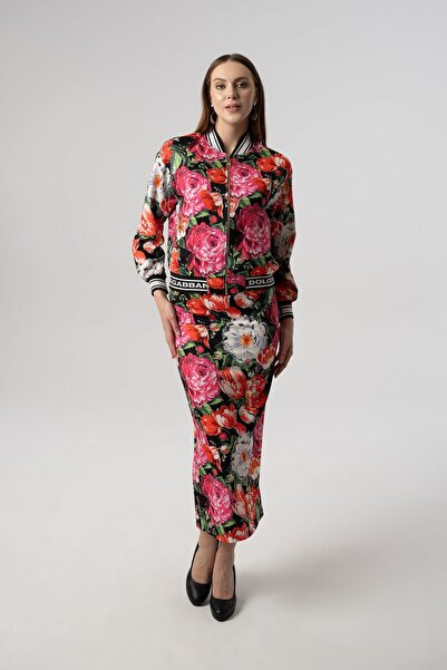 Elaris Exclusive ELARİS Atlas Desenli Etekli Takım