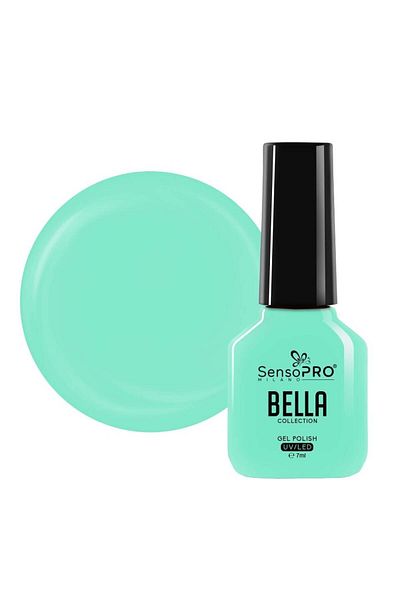 SensoPRO Milano Oja semipermanentă, Colecția BELLA - Cheesecake cu mentă, 7ml