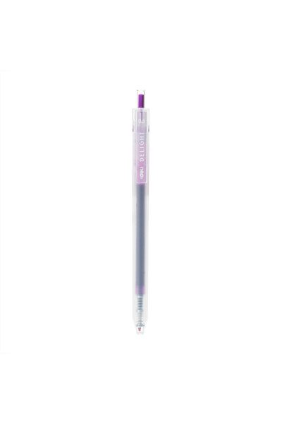 Deli Pix cu gel cu mecanism 0,5 mm, Purple Delight Deli