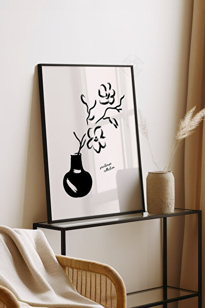 Basquiart Αφίσα της Σειράς Bohemian με Μαύρο Πλαίσιο, Αριθμός Πίνακα: 109