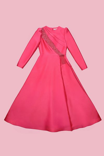 Senna Design Women's Fabiola Dress - Fuchsia