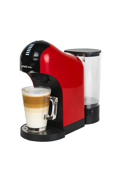 GVC GVC Pro 3 in 1 Coffee Maker Red and Black
