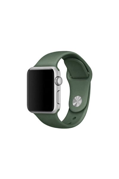 REDz Accessories Sport Band For Apple Watch, Silicone, Dark Green - 38/40/41 Mm, Large