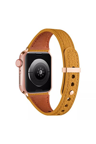 REDz Accessories Curea Eternal Ultra-Subțire, pentru Apple Watch, efect de pi...