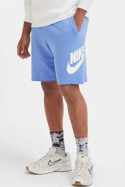 Nike Sports Shorts - Blue - Normal waist