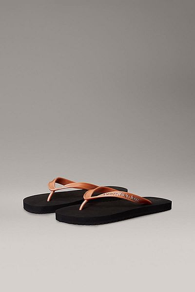 Calvin Klein Women's Ck Monologo Beach Slippers - Pink