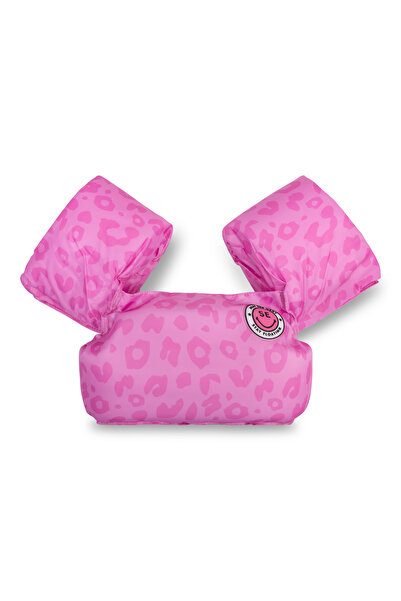 Swim Essentials Pink Leopard Puddle Jumper Kolluklu Yüzme Yeleği 2-6 Yaş