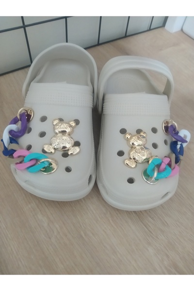 BIRKESEN صنادل مدرسية وحضانة وحمام ومنزلية للفتيات الصغيرات، نعال كروس يومية