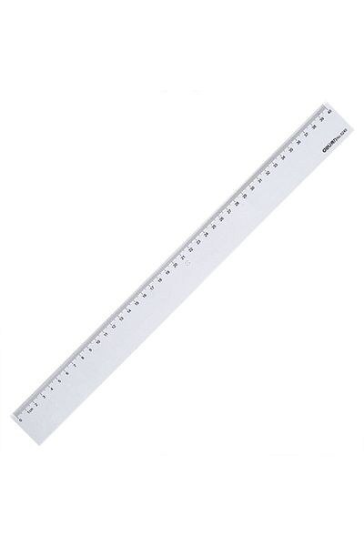 Deli Ruler 40cm Transparent Deli