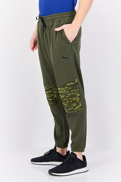 Puma Men Sportswear Fit Training Sweatpants, Olive