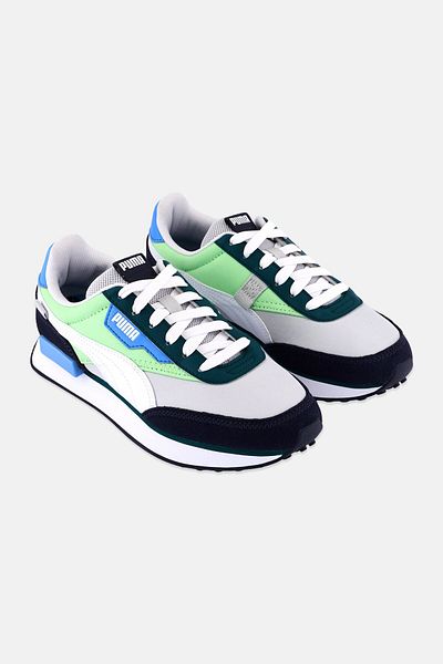 Puma Kids Boy Future Rider New Core Lace Up Training Shoes, Multicolor