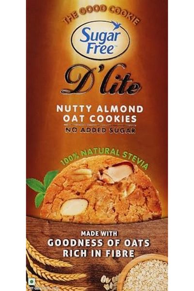 SUGAR FREE D'LITE Nutty Almond Oat Cookies 150g