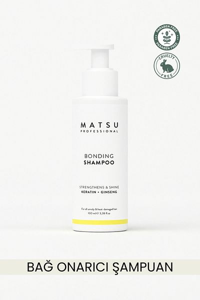 MATSU Anti-Frizz, Bond Repair, Strengthening and Smoothing Hair Care Shampoo 100 ml