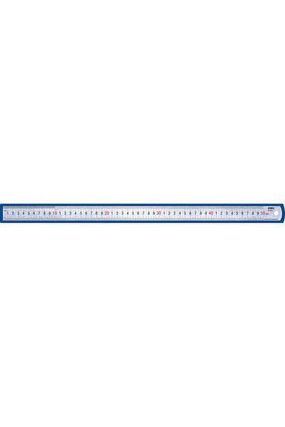 Deli Metal Ruler 50cm Deli