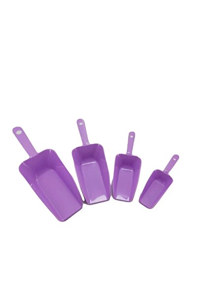 qussine Food Shovel Set Pulses Spice Shovel Set 4 Pieces Buy 3 Get 1 Total 12 Pieces