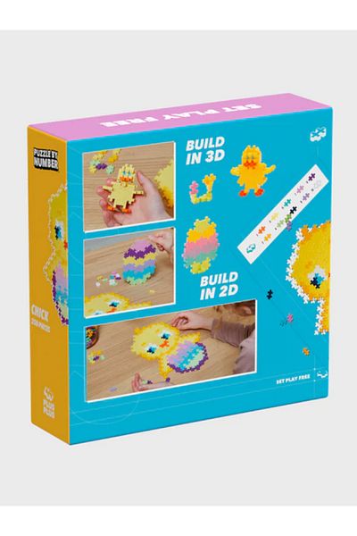 Plus Plus Plus-Plus Number Puzzle, 250 pieces, Chicken