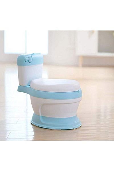 Yelajoy Blue Baby Potty, Toilet Training, Non-slip Design, Suitable for Children 6 Months to 8 Years
