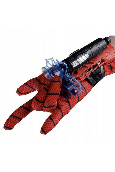 zola Spiderman glove for children, launcher with 3 suction cup darts, textile material, 15.5x7.5x5.5 cm