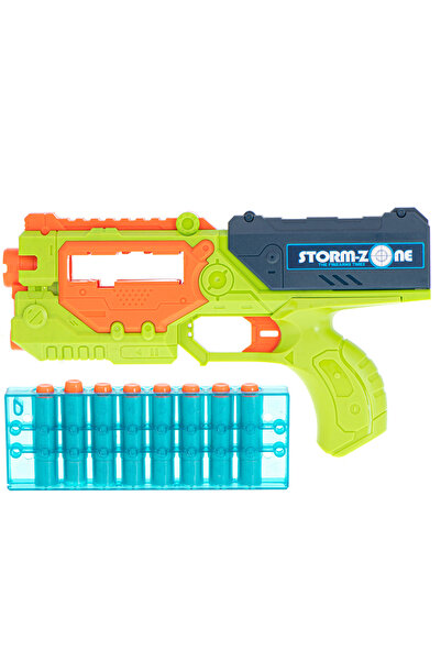 zola Set de joaca pentru copii, cu mitraliera, 18 sageti din spuma, scut si o...