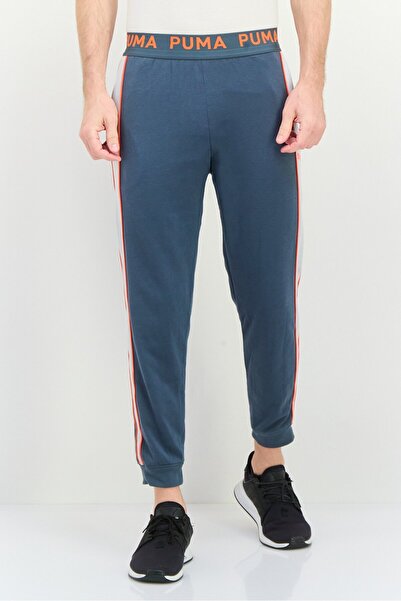 Puma Men Regular Fit Outdoor Sweatpants, Steel Blue