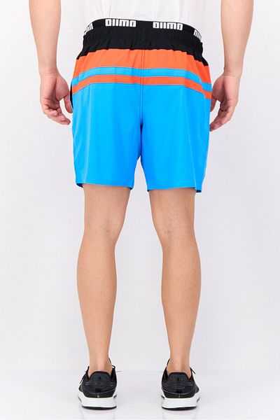 Puma Men Drawstring Brand Logo Board Short, Multicolor