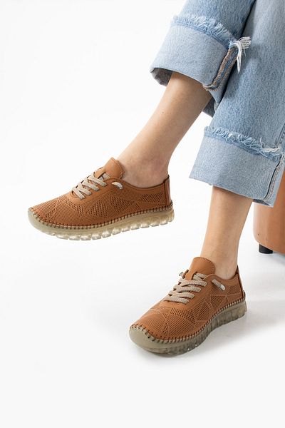 TexFoot Pantofi de damă, ortopedici, cu talpă interioară din latex, confortabili, respirabili, cu talpă transparentă