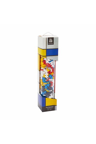 Plus Plus Plus-Plus construction set, painting creation tube, Inspired by Mondrian