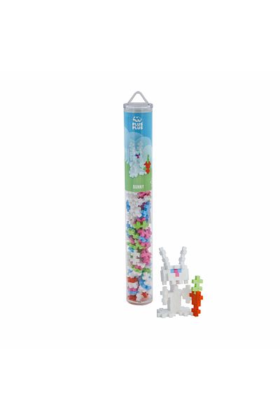 Plus Plus Plus-Plus construction set, 100-piece tube, Rabbit